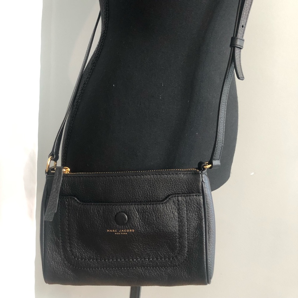 SOLD! Marc Jacobs Small Black Empire City Crossbody Bag